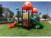 Outdoor play equipment installed in Costa rica