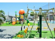 Outdoor play equipment installed in Costa rica