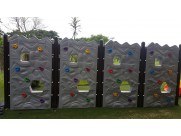 Outdoor play equipment installed in Costa rica