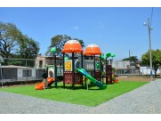 Outdoor play equipment installed in Costa rica